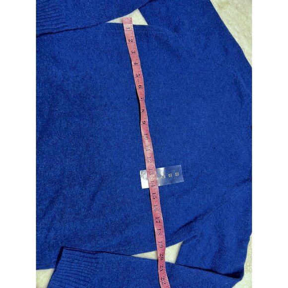 Uniqlo wool blue sweater women size medium - Picture 6 of 7